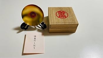 Amazon.co.jp: 品伊勢神宮 神楽殿 菊御紋の金杯 24K GP 純